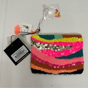 America & Beyond DAPHNE EMBELLISHED MINI POUCHES Coin Purse